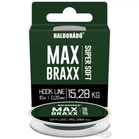   Haldorádó Max Braxx Super Soft Hook Line 0,20mm 10m Fonott Előkezsinór