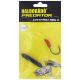 Haldorádó Catfish Rig 9 Pop-Up Nadályos Harcsázó Előke 100cm