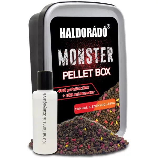 Haldorádó Monster Fire Tiger 2-4mm Pellet Box 400gr