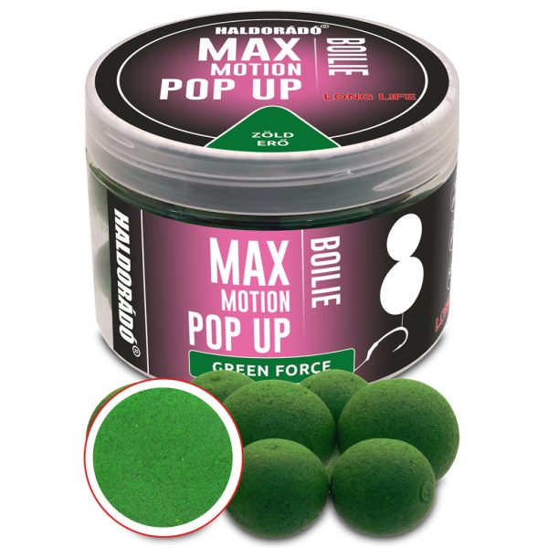 Haldorádó Max Motion Green Force 16-20mm Lebegő Bojli 50gr