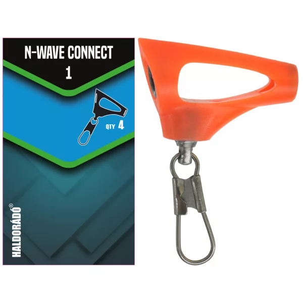 Haldorádó N-Wave Connect 1 Csúszó Forgós Karabiner 4db