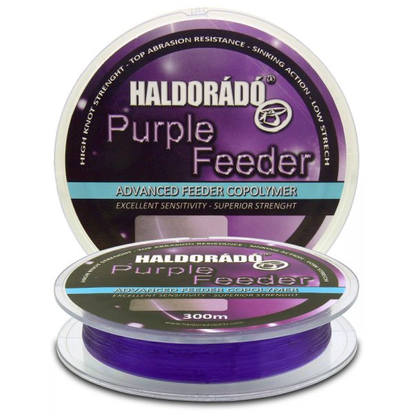 Haldorádó Purple Feeder 0,18mm 300m Monofil főzsinór - Lila