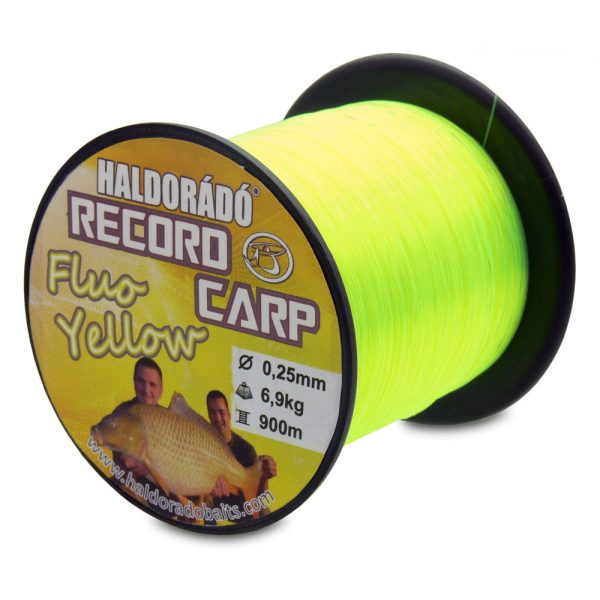 Haldorádó Record Carp Fluo Yellow 0,20mm 900m Monofil Főzsinór