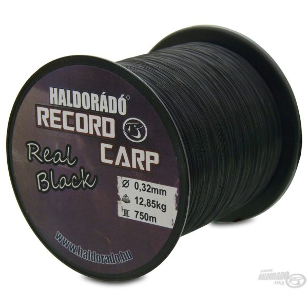 Haldorádó Record Carp Real Black 0,24mm 900m Monofil Főzsinór