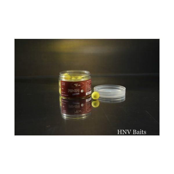 HNV Baits 12mm Citromsárga Pop-Ups Neutral 50gr