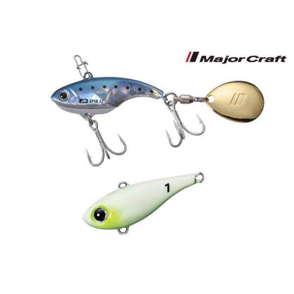 Major Craft Jigpara Spin 3,9cm 12gr #019 All Glow Műcsali