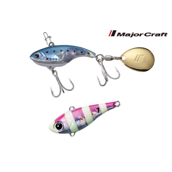 Major Craft Jigpara Spin 3,9cm 12gr #026 Zebra Pink Műcsali