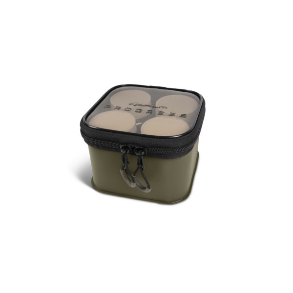 Korum Progress EVA Hookbait Pouch 4 Tub Csalitartó Táska