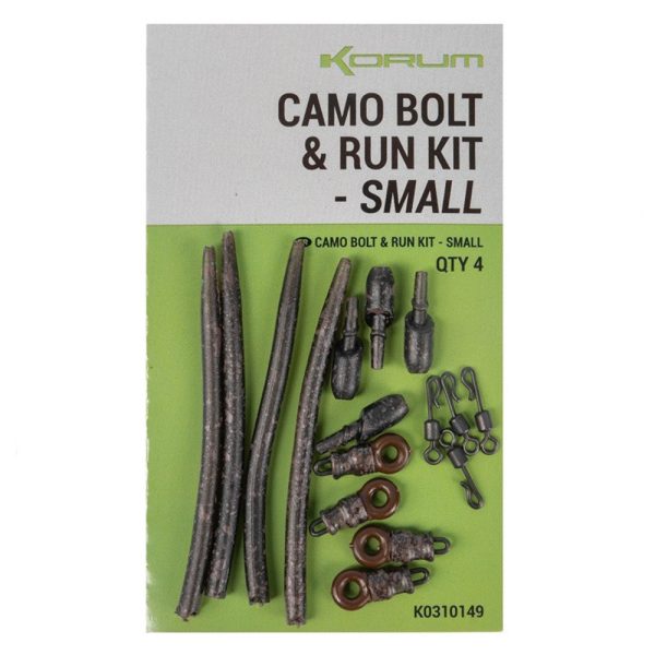 Korum Camo Bolt & Run Kit Small Szerelék Készítő Készlet 4db