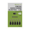 Korum Finesse Quick Change Olivettes Gyorscserélő Úszósúly 1,6g