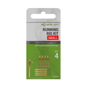   Korum Smokescreen Running Rig Kit Small Végszerelék Készlet 4db