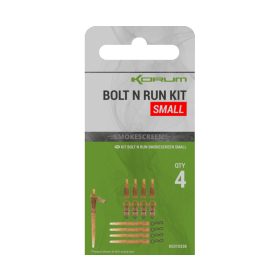  Korum Smokescreen Bolt N Run Kit Small Végszerelék Készlet 4db