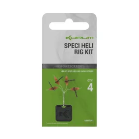 Korum Smokescreen Speci Heli Rig Kit 4db