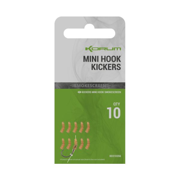 Korum Smokescreen Mini Hook Kickers Horogbefordító 10db