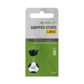Korum Smokescreen Gripper Stops Large Stopper 8db