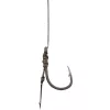 Korum Power Braid Spiked Method Hair Rigs 10 Füles, Szakállas Fonott Előkötött Horog Csalitüskével 8db