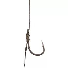   Korum Power Braid Spiked Method Hair Rigs 10 Füles, Szakállas Fonott Előkötött Horog Csalitüskével 8db