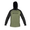 Korum - Dri-active Hooded Longsleeve T-shirt - Hosszú ujjű póló - L - Tavaszi ruházat, Nyári ruházat - Pulóverek, pólók, mellények