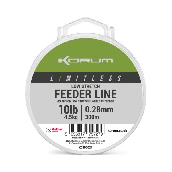 Korum Limitless Feeder Line Monofil Főzsinór 0,28mm 300m