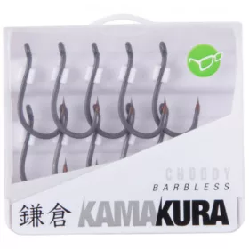   Korda Kamakura Choddy Barbless 8 Füles, Szakáll Nélküli Horog 10db