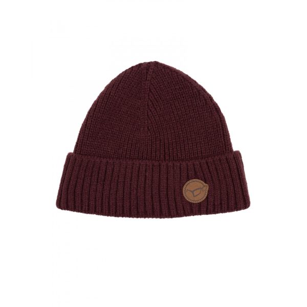 Korda Trawler Beanie Burgundy Kötött Sapka