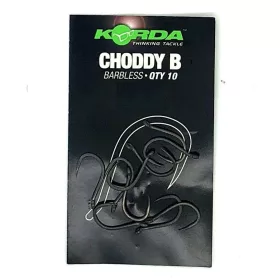 Korda Choddy B 10 Füles, Szakáll Nélküli Horog 10db