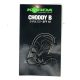 Korda Choddy B 1 Füles, Szakáll Nélküli Horog 10db