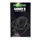 Korda Choddy B 8  Füles, Szakáll Nélküli Horog 10db