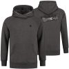 Korda - LE TK Hoodie Charcoal - Kapucnis pulóver - XL