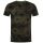 Korda Tie Dye Dark Olive Póló XL