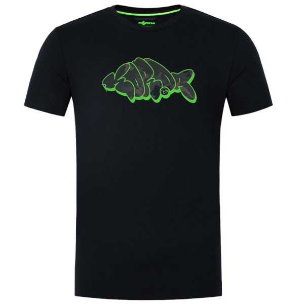 Korda Outline Tee Black Póló M