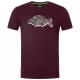 Korda Mintás Burgundy Póló M