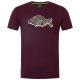 Korda Mintás Burgundy Póló 2XL
