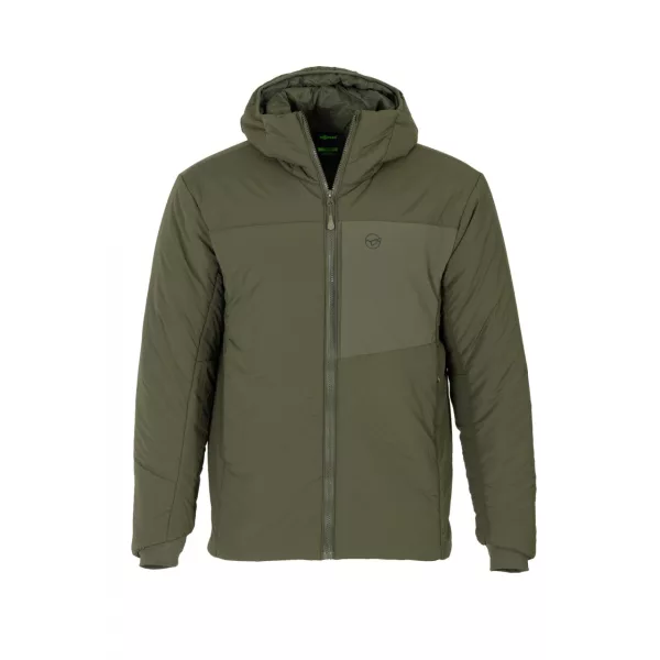 Korda Insulated Hooded Jacket Jacket Dark Olive Téli Kabát XL