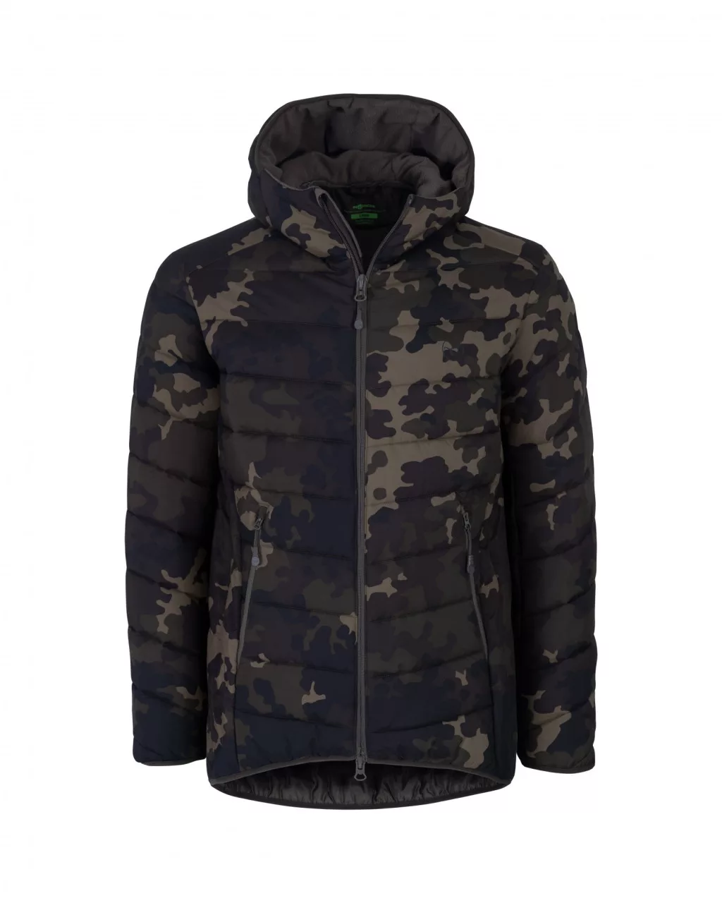 Korda Thermolite Puffer Jacket Dark Kamo Téli Pufikabát L