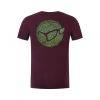 Korda Birdsnest Mintás Burgundy Póló S