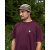 Korda Birdsnest Mintás Burgundy Póló S