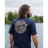 Korda Birdsnest Kék Mintás Póló 3XL