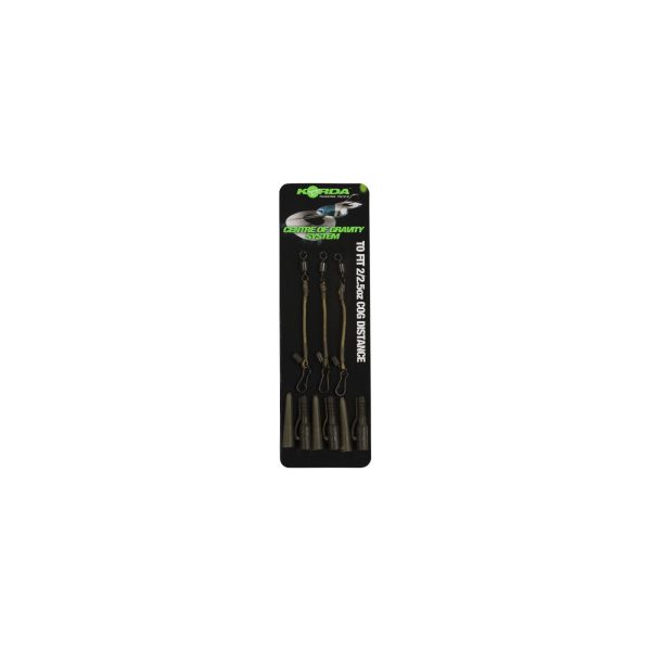 Korda COG Booms Flat Lead 2oz, 2.5oz - ólomklipsz