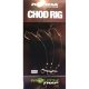 Korda Chod Rig Long Barbed Size 10 - előkötött bojlis CHOD horogelőke