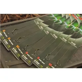   Korda N-Trap DF Rig Size 6 Wide Gape 15 lb- előkötött bojlis horogelőke