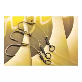   Korda Hinge Rig size 8 Choddy Barbless MT 25lb-IQ2 20lb - előkötött bojlis horog