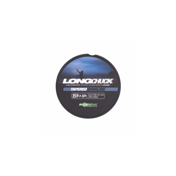 Korda LongChuck Átlátszó 0,33-0,47mm 300m Monofil Főzsinór