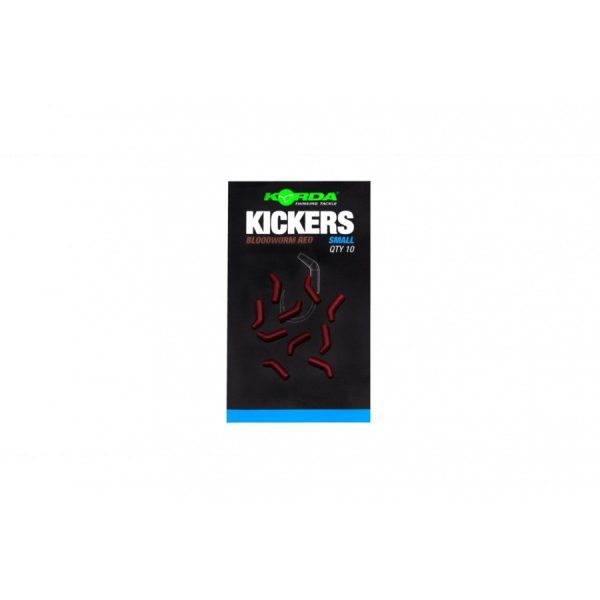 Korda Horogbefordító Kickers -Bloodworm Red - Small (10db/csomag)