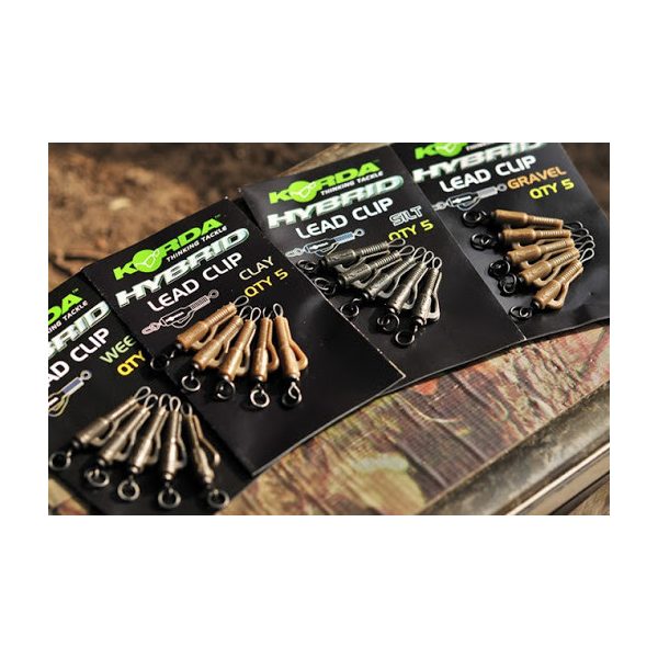 Korda Lead Clip Action Pack - Clay - ólomklipsz szett