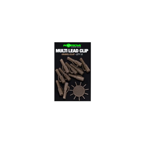 Korda Lead Clip Pin Gravel/Clay Multi Lead Clip