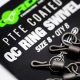 Korda PTFE QC Ring Swivel Size 8 (8pcs) - forgókapocs