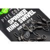 Korda PTFE Spinner Ring Swivels Size 11 (8pcs) - forgókapocs