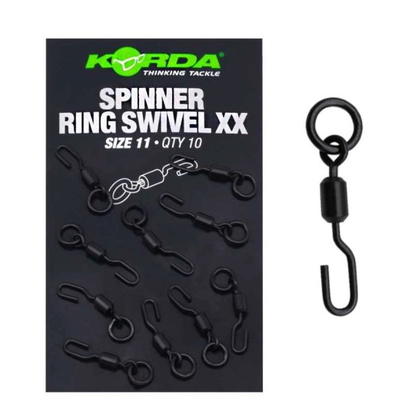 Korda Spinner Ring Swivel XX 11 Forgókapocs 10db