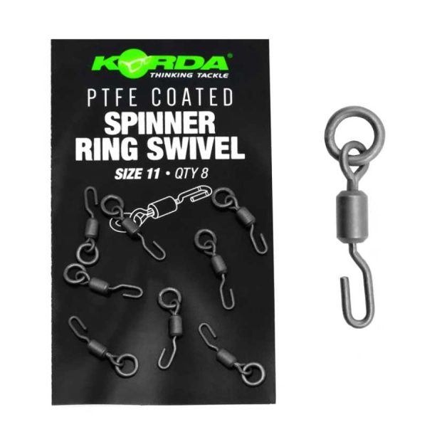 Korda PTFE Spinner Ring Swivel XX 11 Forgókapocs 8db